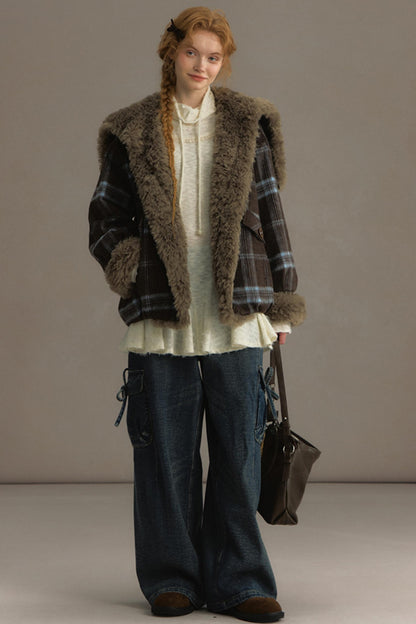 Sea Painter Navy Plaid Jacket