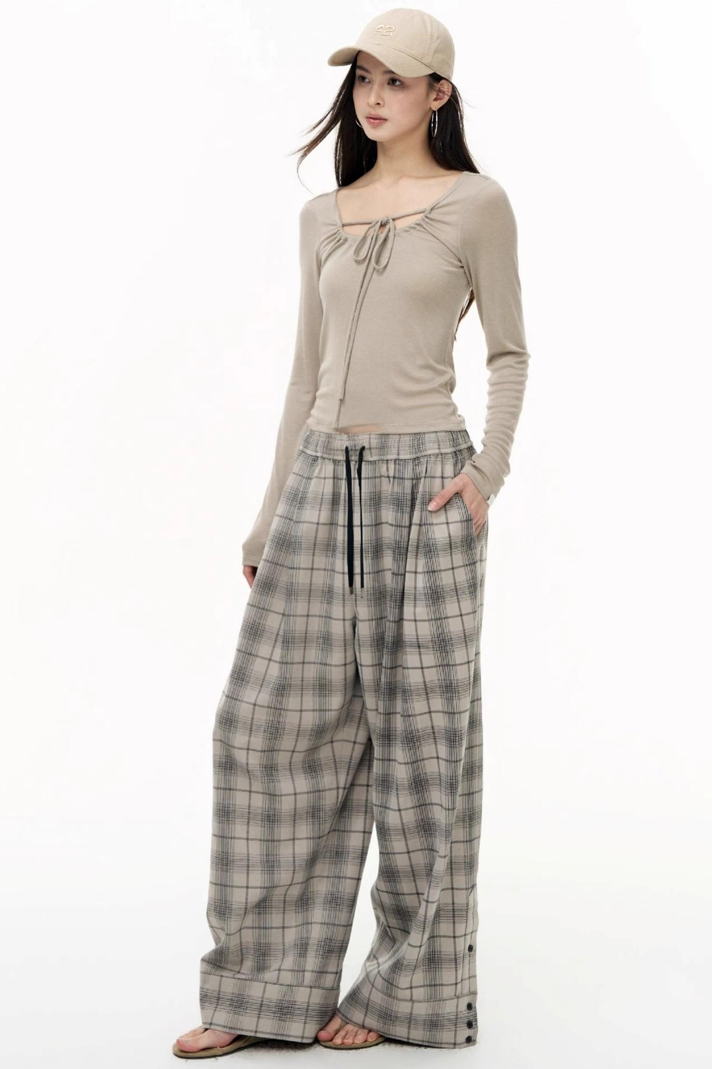 Vintage Wide-Leg Slacks