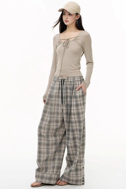 Vintage Wide-Leg Slacks