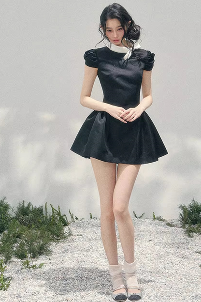 Lilian Ball Puff Sleeve Dress