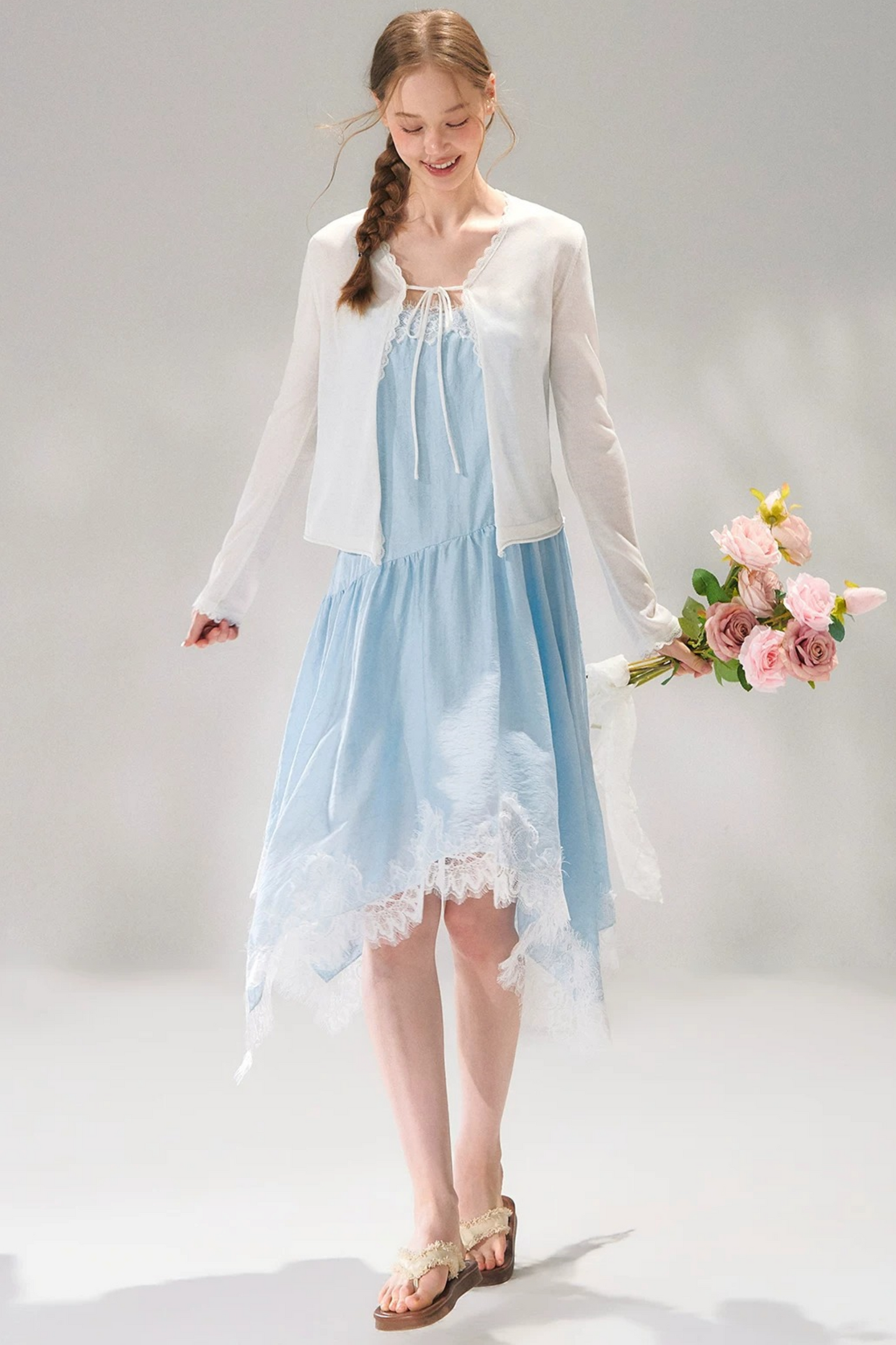 Ice Silk Lace Cardigan