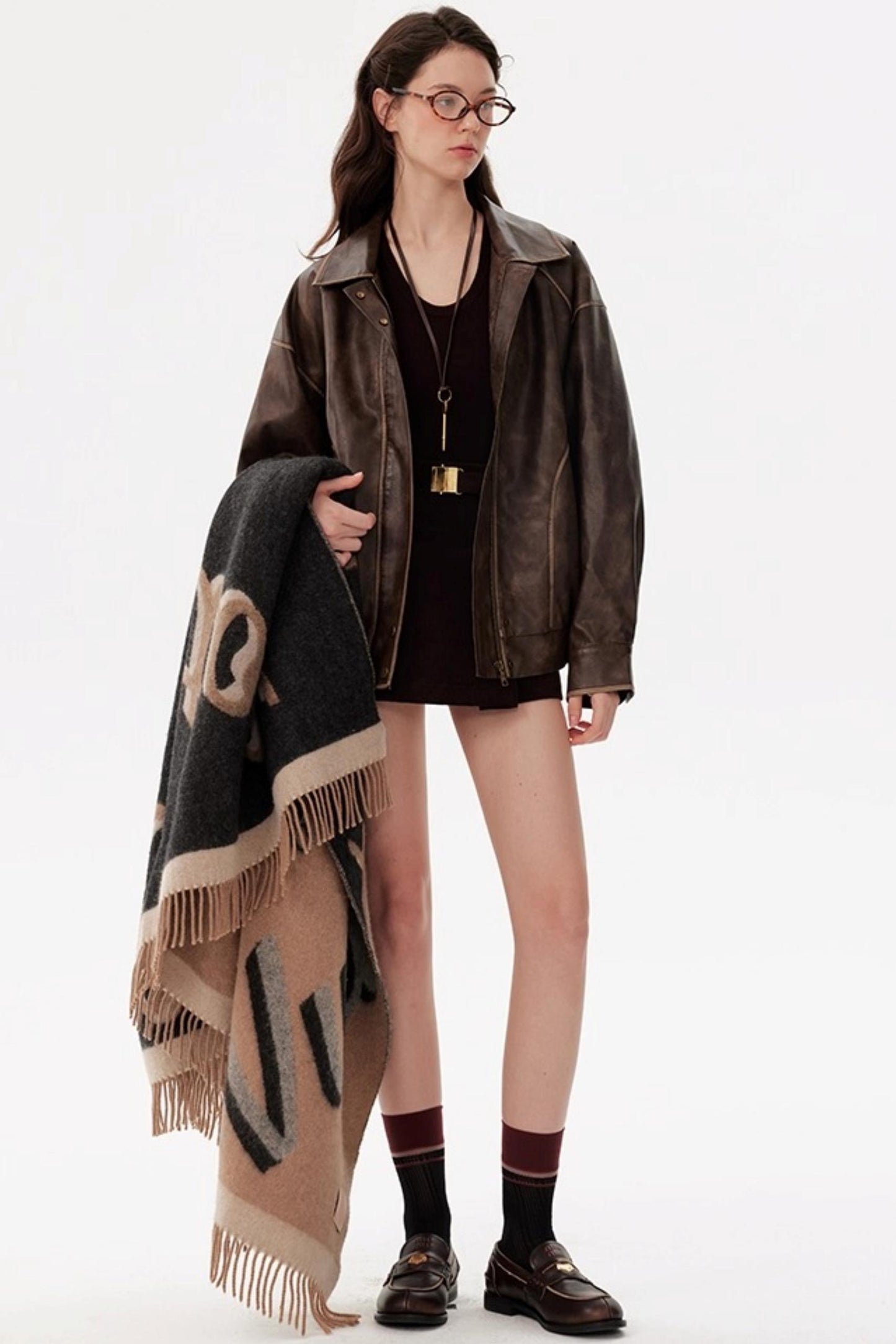 Handsome Street Leather Jacket