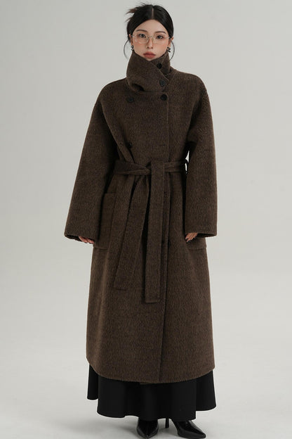 Square Wool Coat