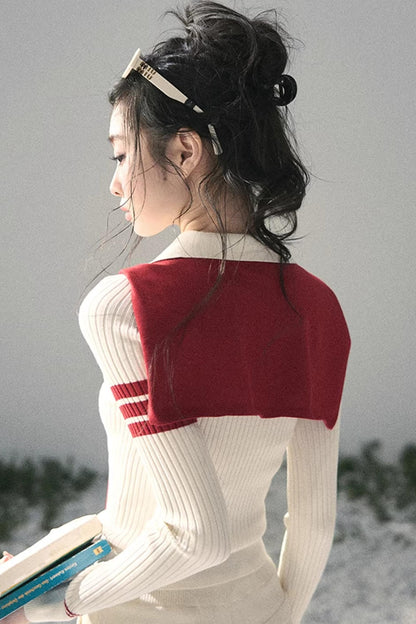 Delhi College Knit Top Set