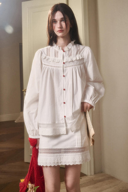 Small World Natural Cotton Skirt Set-Up