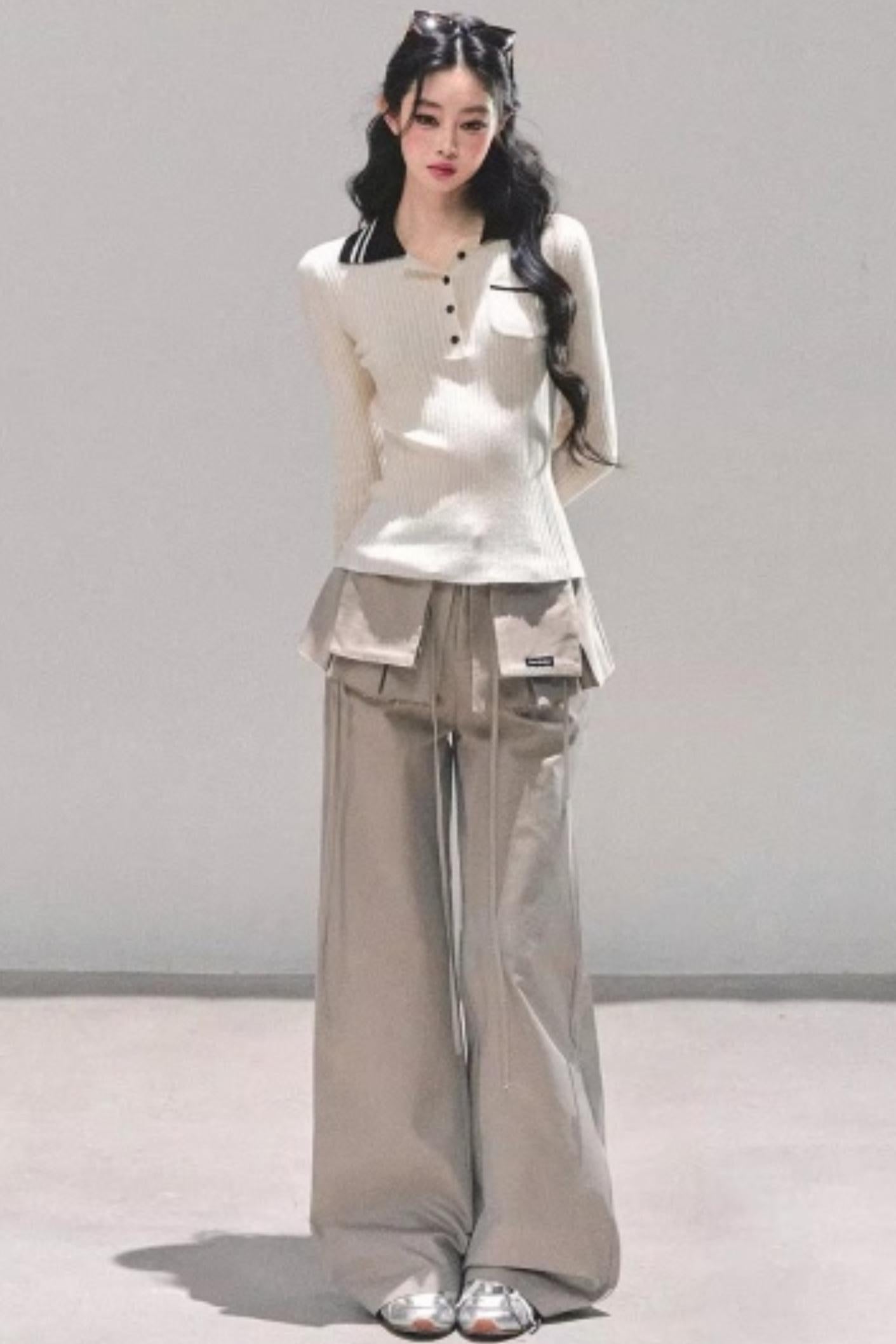 Bella Wide-Leg Workwear Pants