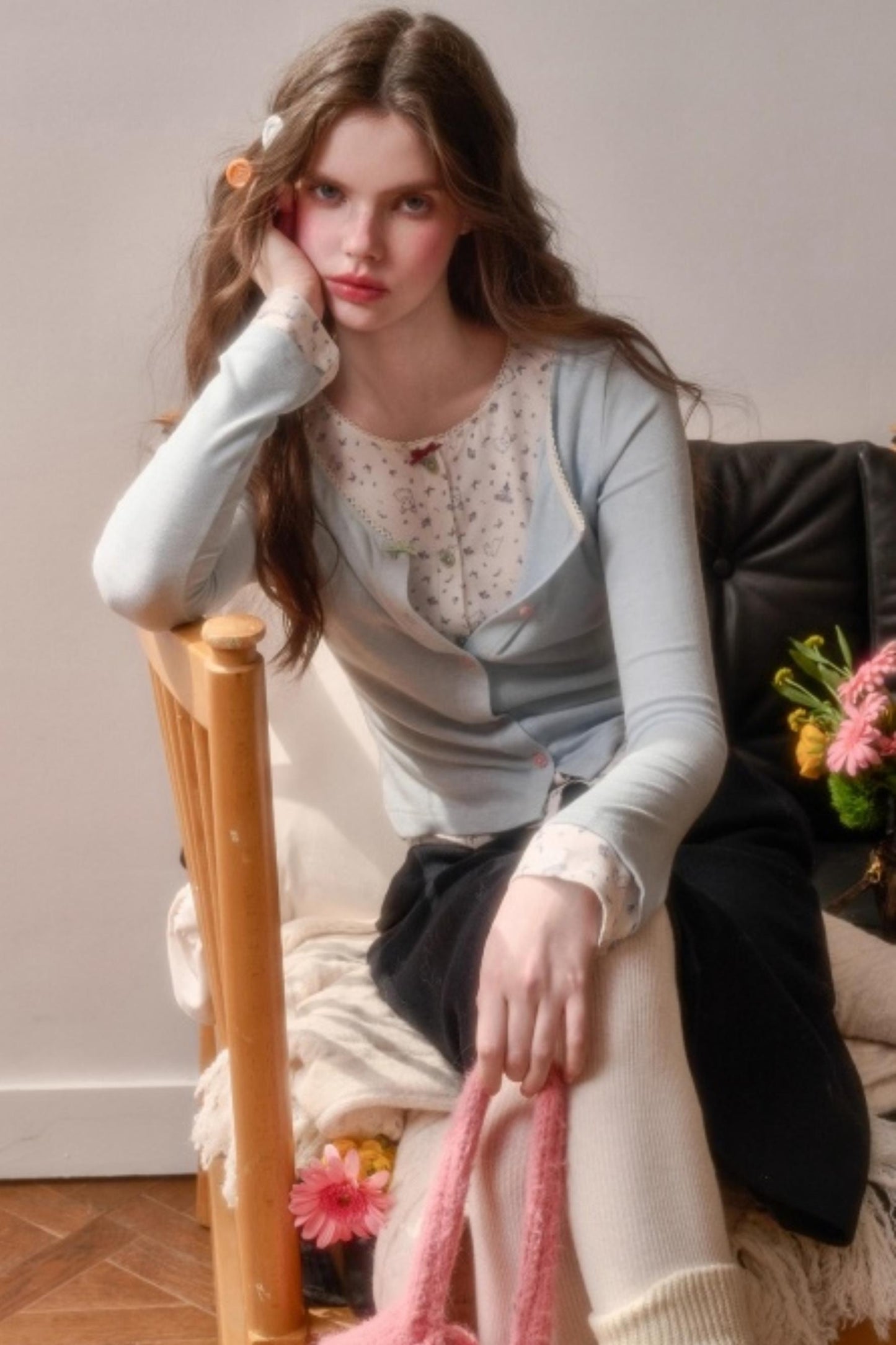 Little Fluffy Rabbit Cardigan