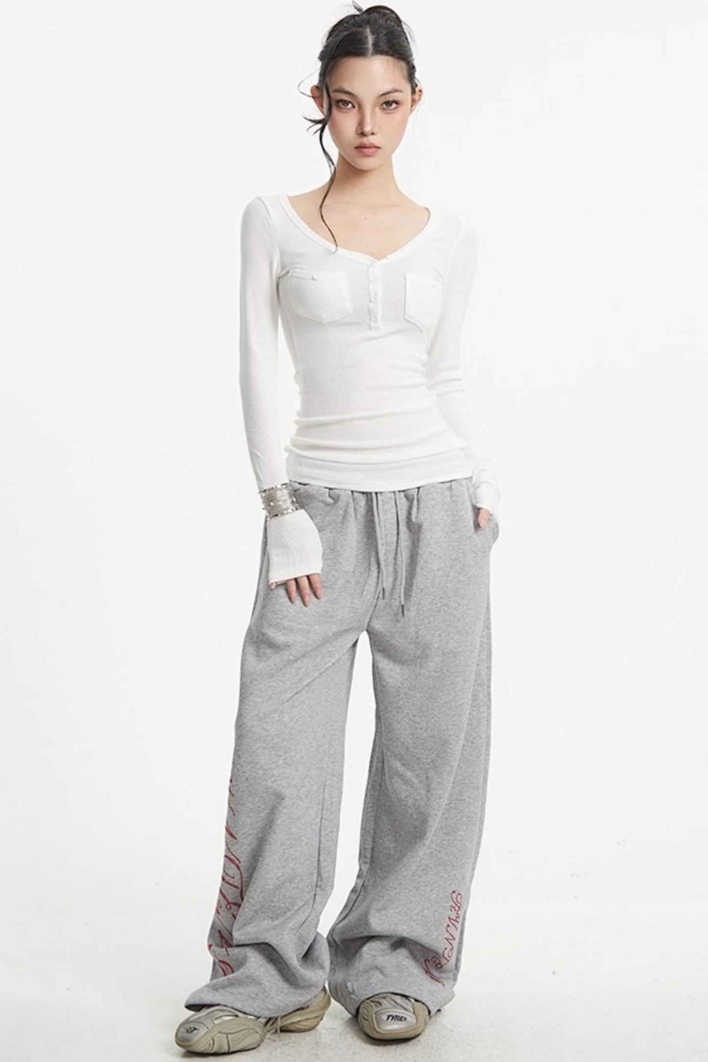 Slim Knit Long Sleeve Shirt