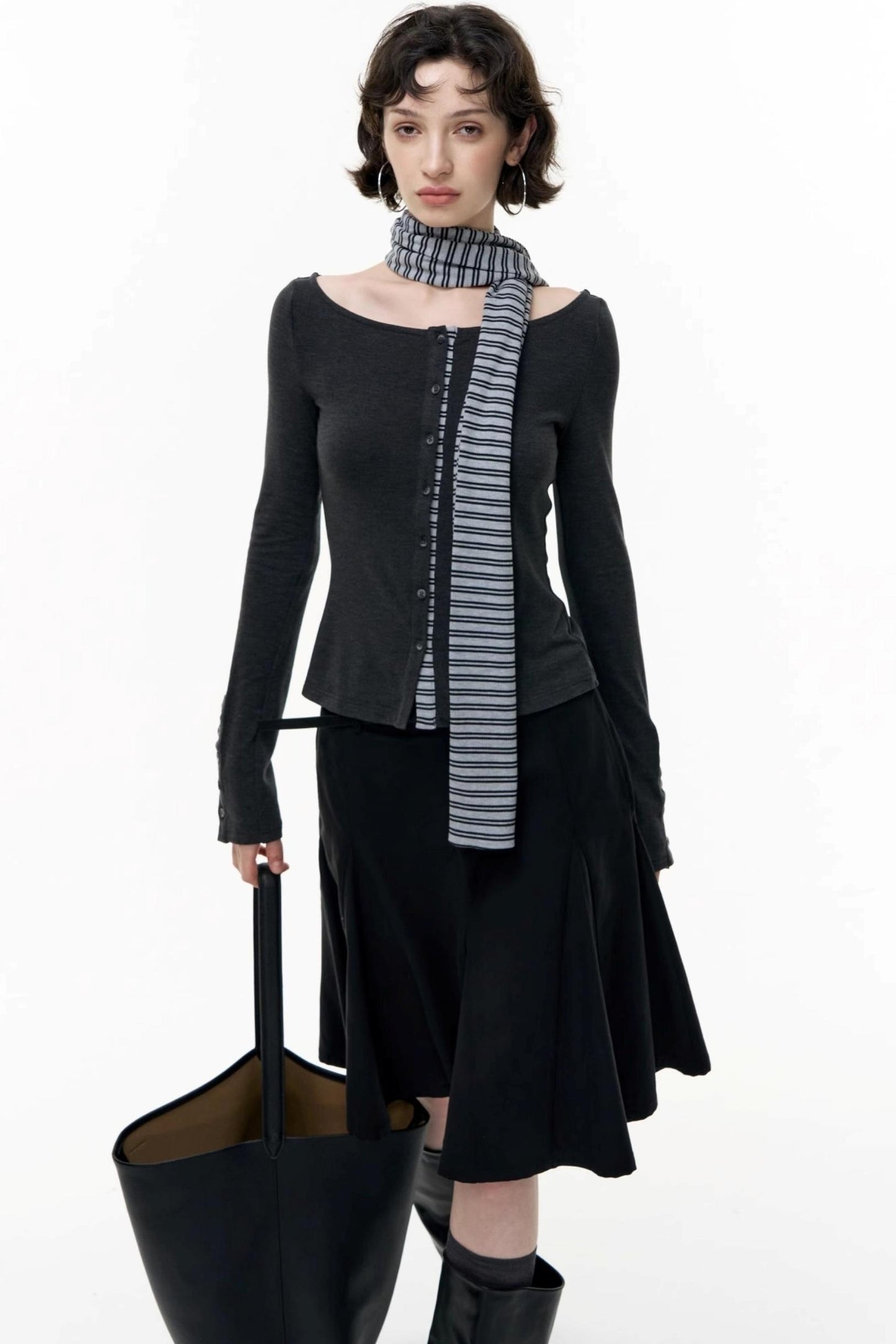 Black Slimming Skirt