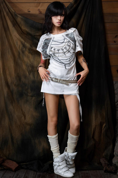 Chain Short Sleeve T-Shirt