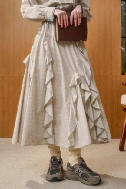 Organic Cotton Patchwork Blouse Set-Up