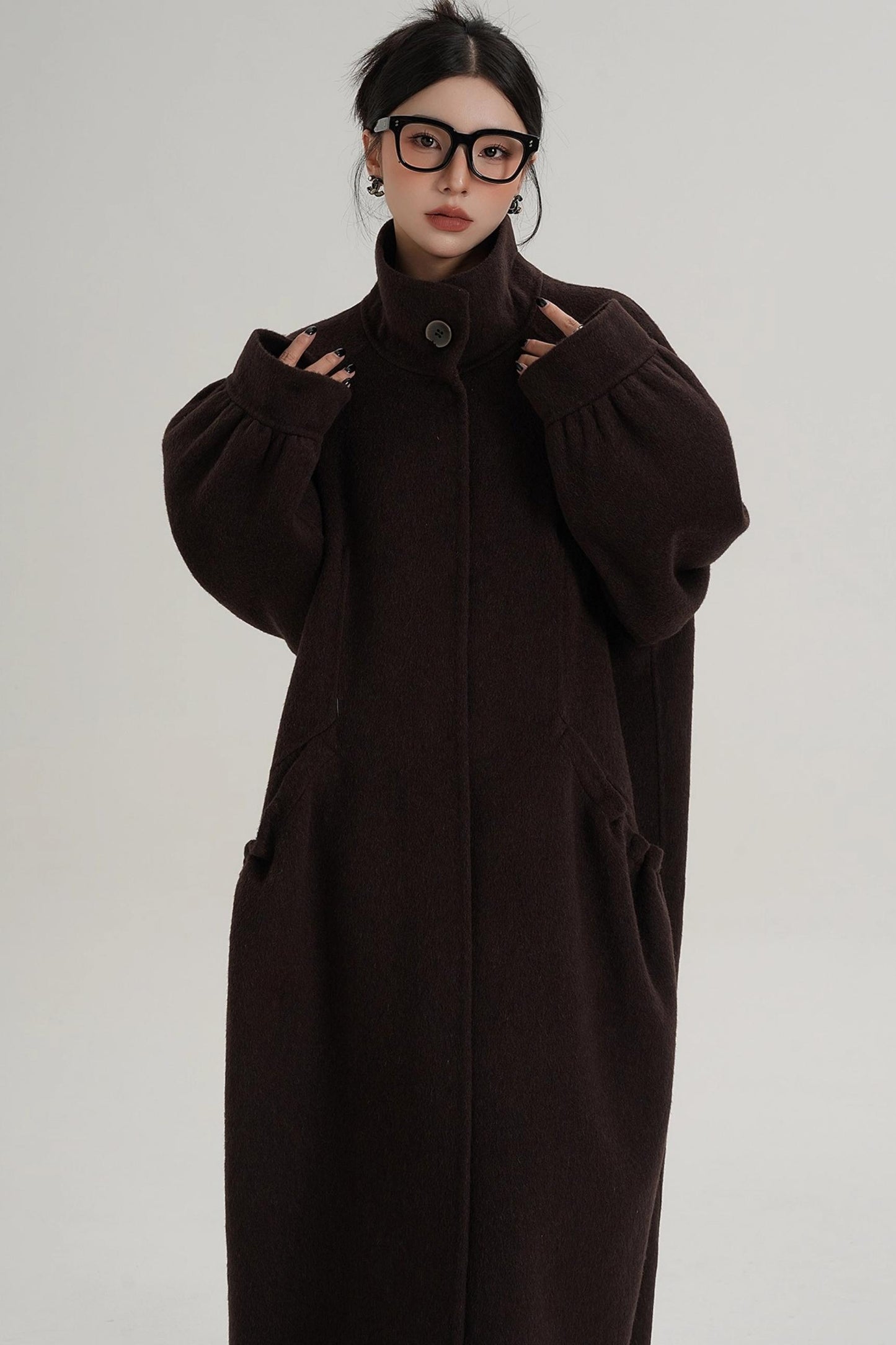 Wool Stand-Up Jacket