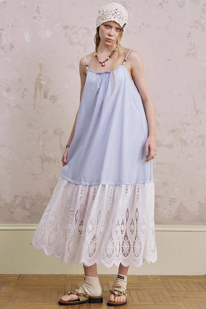 Textured Skirt Dress