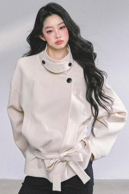 First Snow Turtleneck Coat