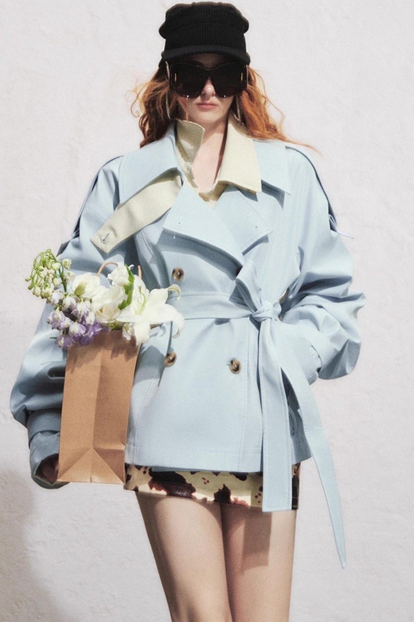 Classic Stand-Up Collar Trench Coat