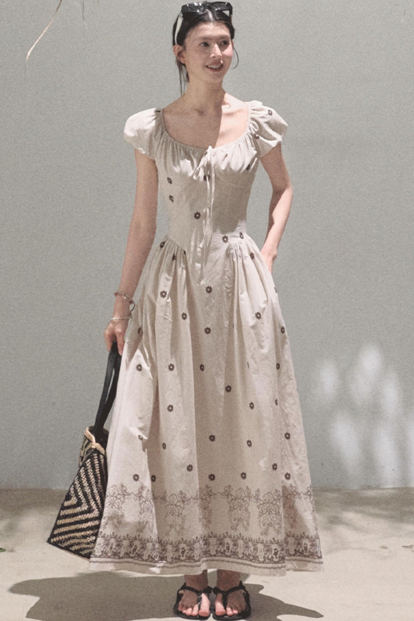 Radiant Cotton Dress