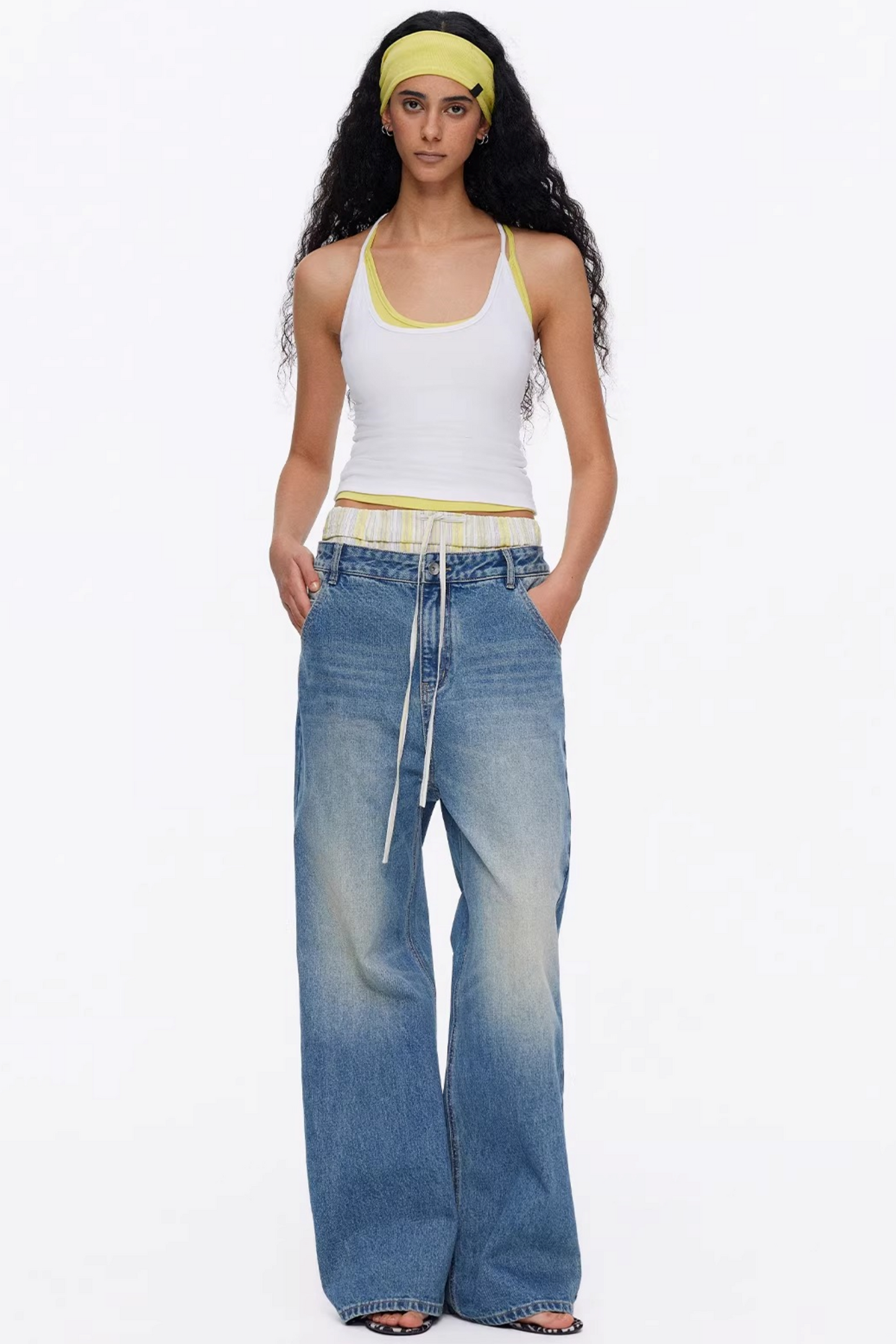 Elastic Cotton Slimming Top