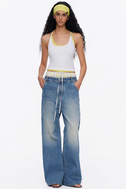 Elastic Cotton Slimming Top