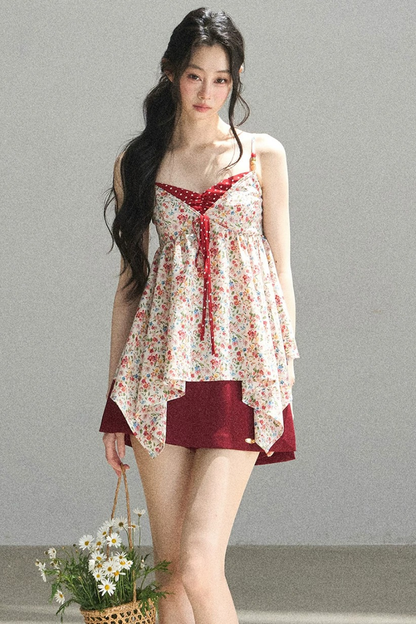 Fragments of Berries Floral Top