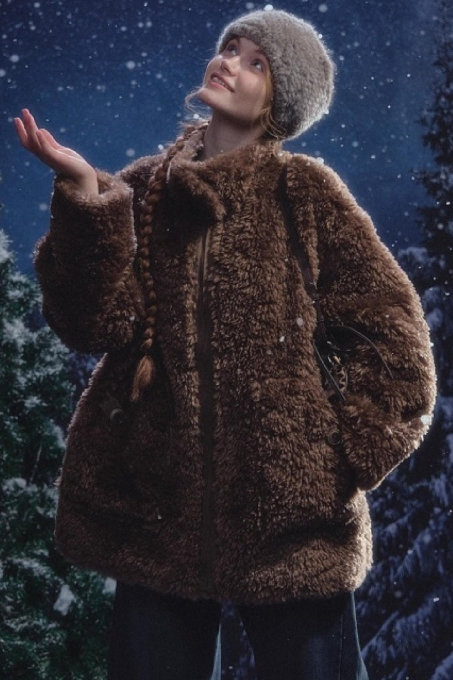 Reversible Suede Stand Collar Jacket