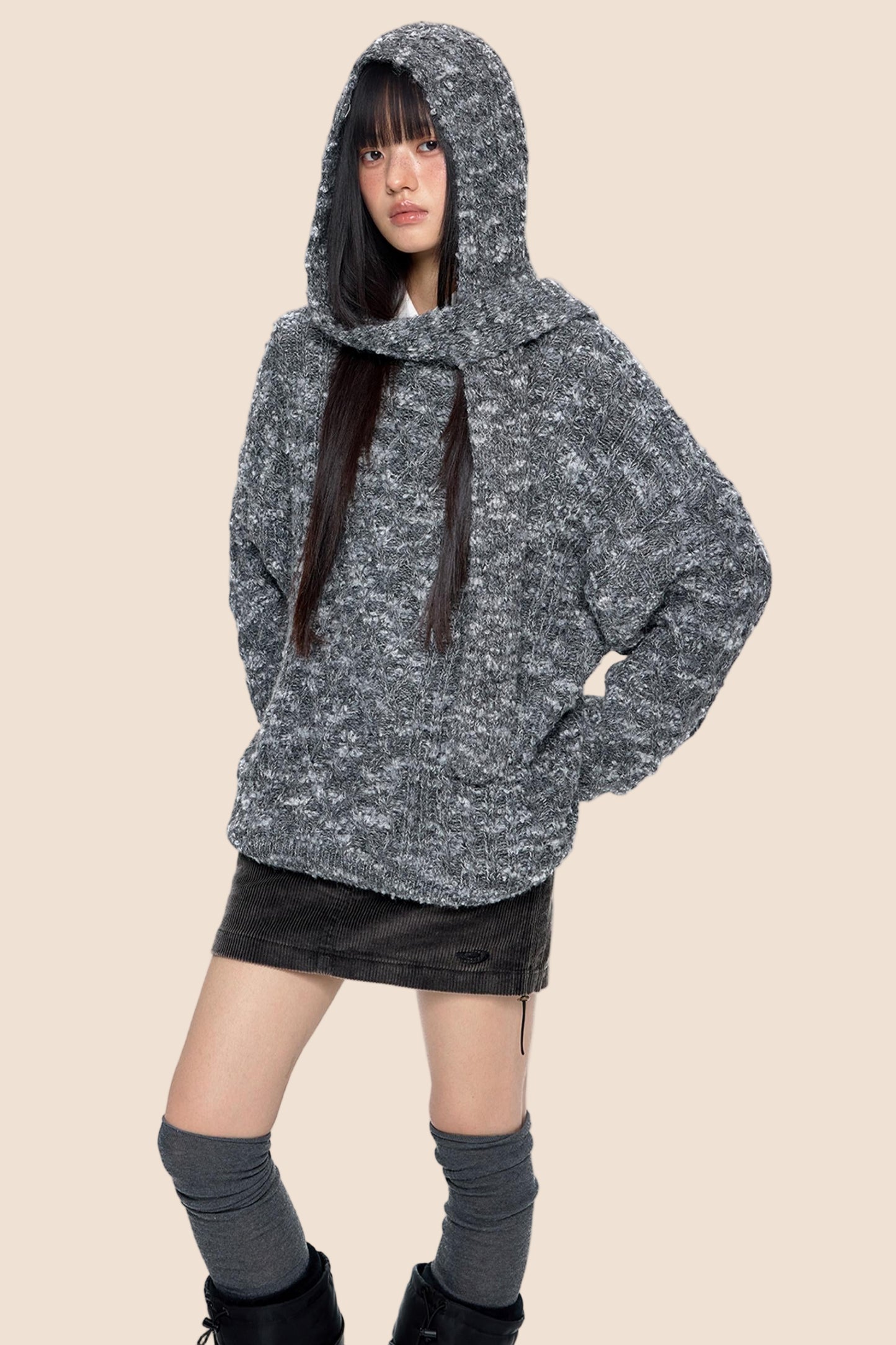 Vintage Knitted Top & Hat Set