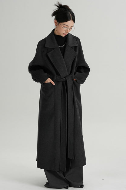 Temperament Wool Reversible Coat