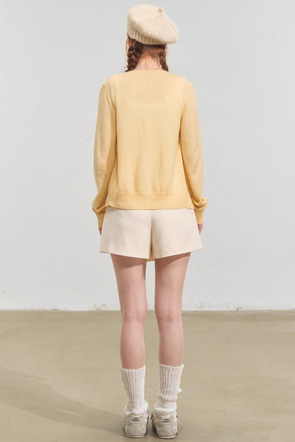 Fun Patch Embroidered Cardigan