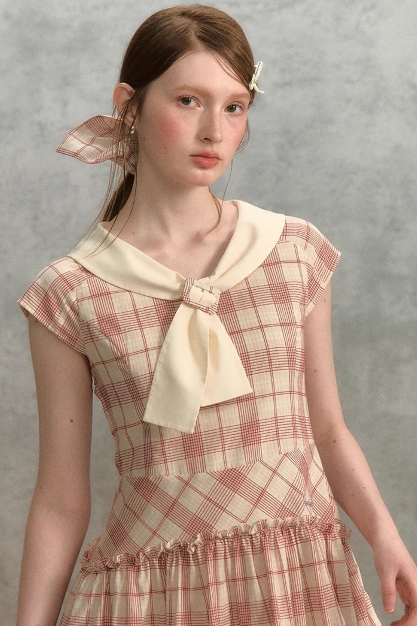 Chic V-Neck A-Line Dress