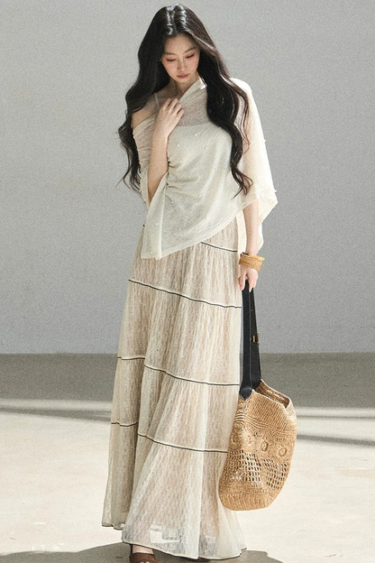 Lost Pearl Tulle Top Set-Up