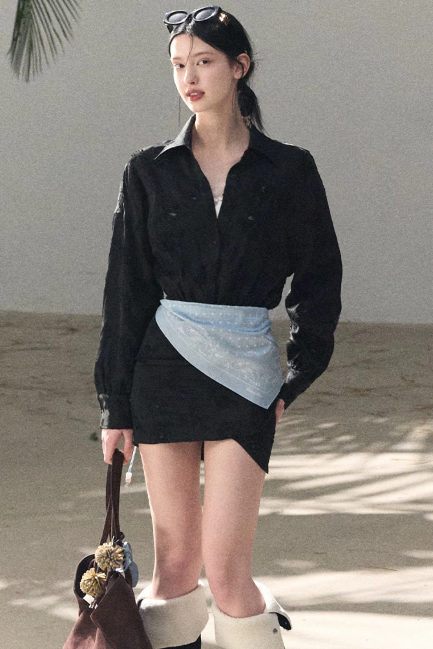 Jacquard Silk Dress Scarf Set