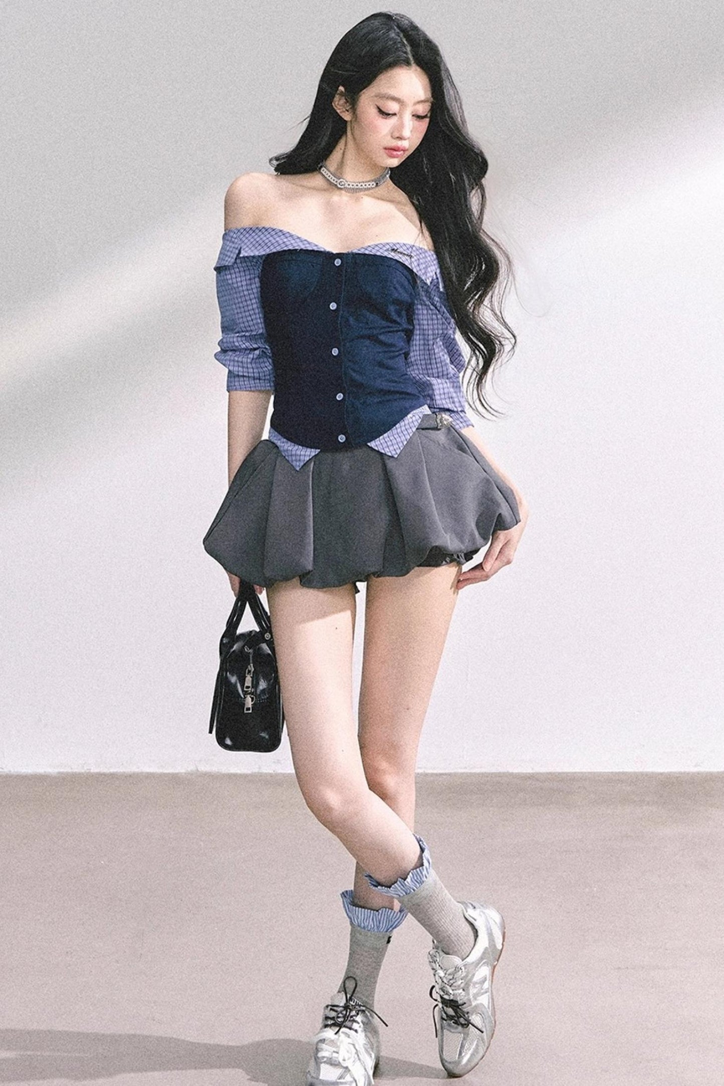 Slimming Hot Girl One-Shoulder Tops