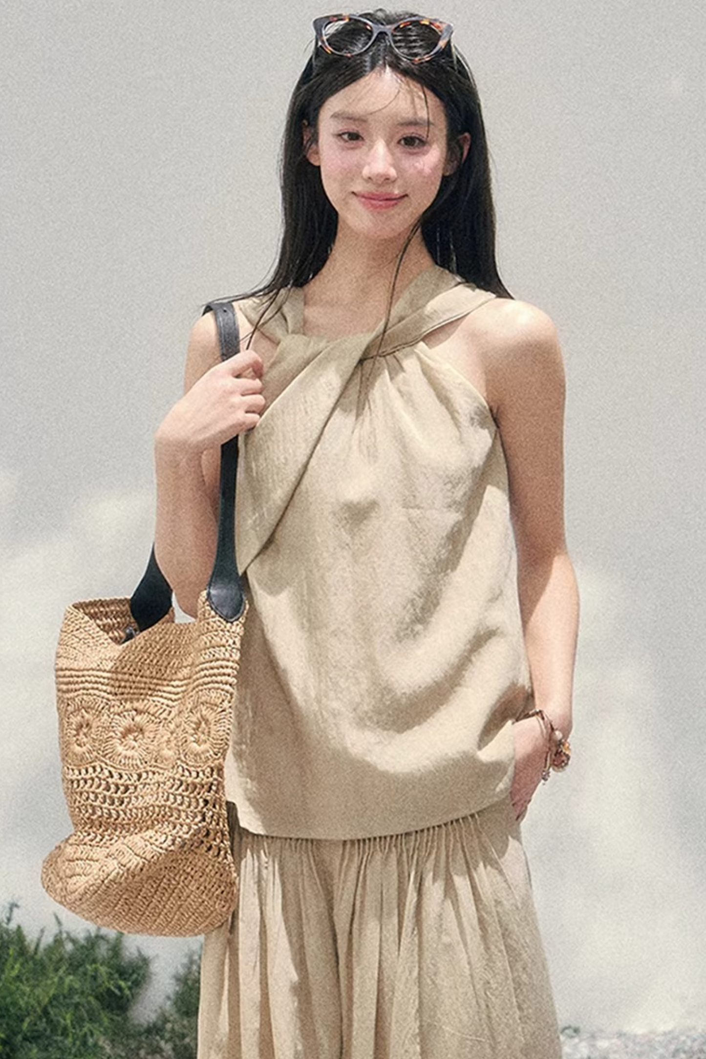 Ensemble décontracté deux pièces pour le printemps