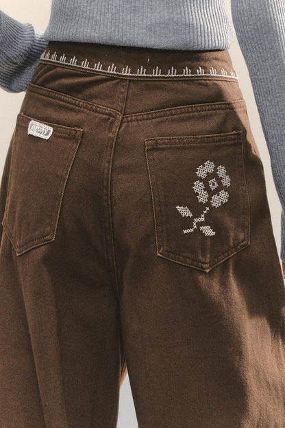 Asymmetrical Denim Jacket Skirt Set-Up