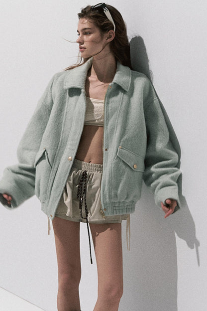 Lace Paneled Satin Inner Top