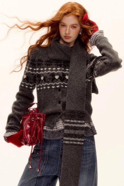 Winter Warm Knitted Gloves