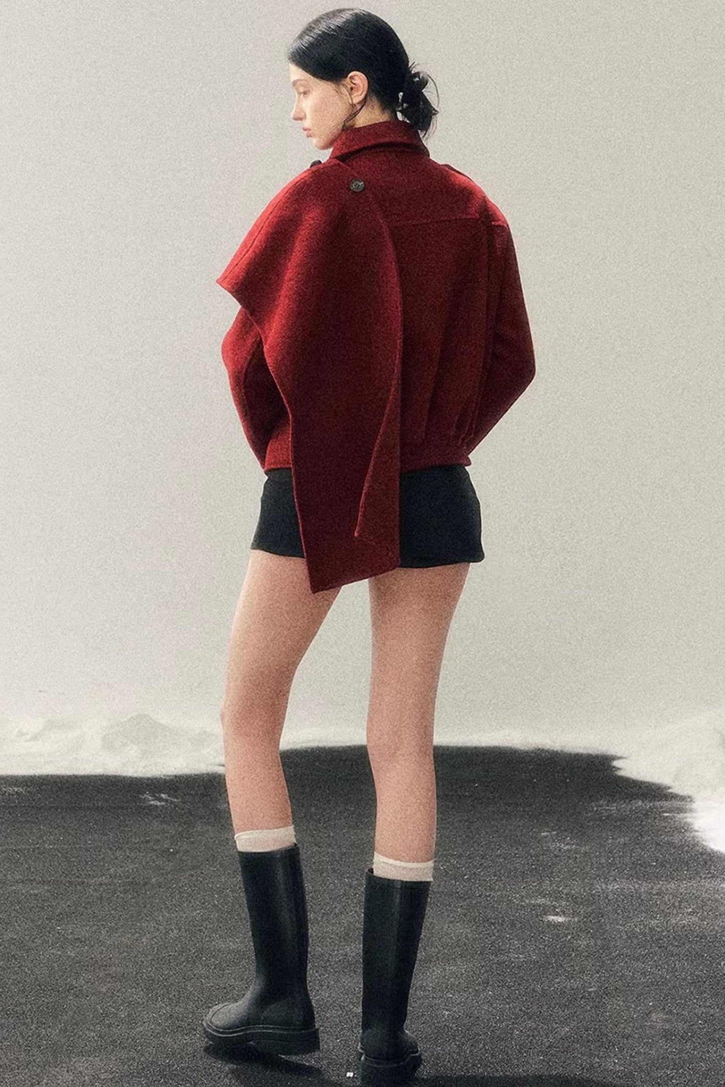 Eye-Catching Woolen Winter Coat