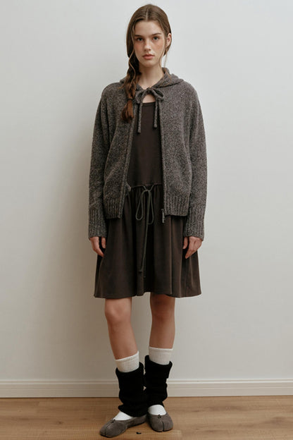 Mist Island Floral Knit Dress