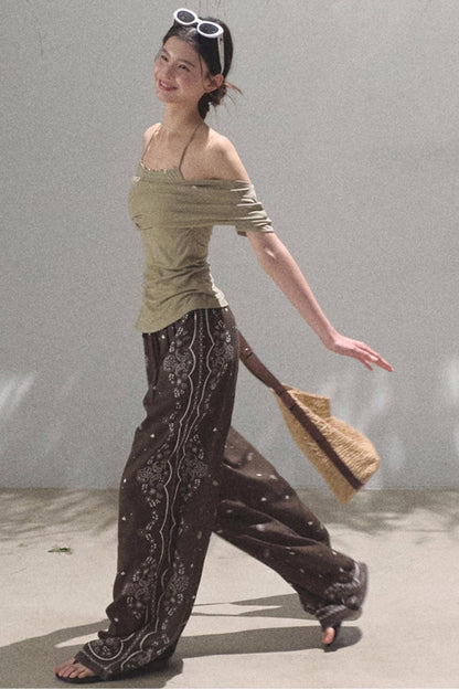 Bohemian Breeze Linen Pants