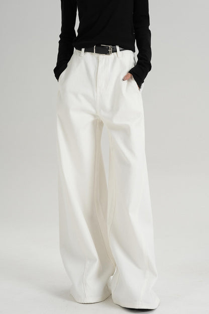 Floor-length Wide-leg Pants