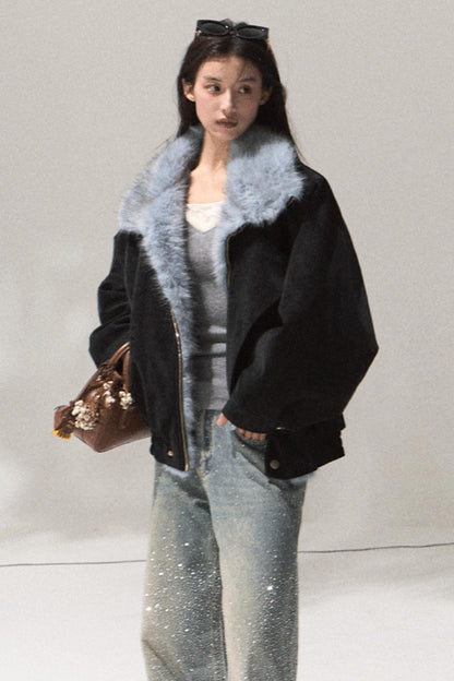 Skin Lace Wool Knit Sleeve Sweater Top