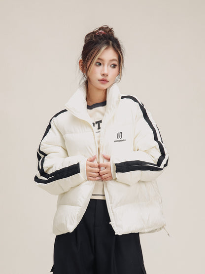 American Thickened Short Bread Loose Jacket