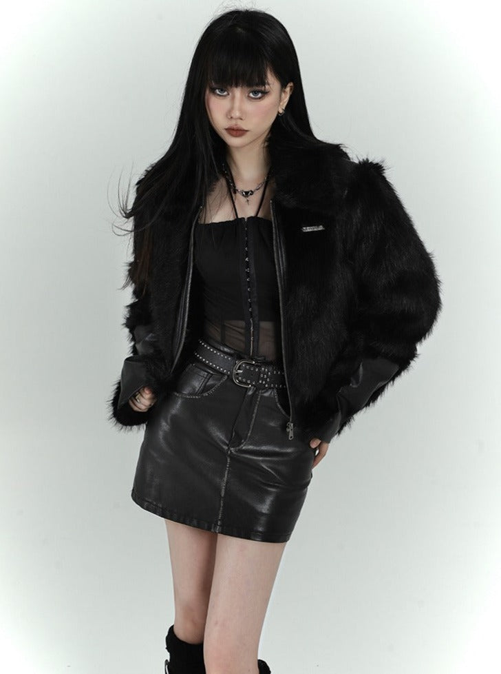 Imitation Fur Wool Lamb Jacket