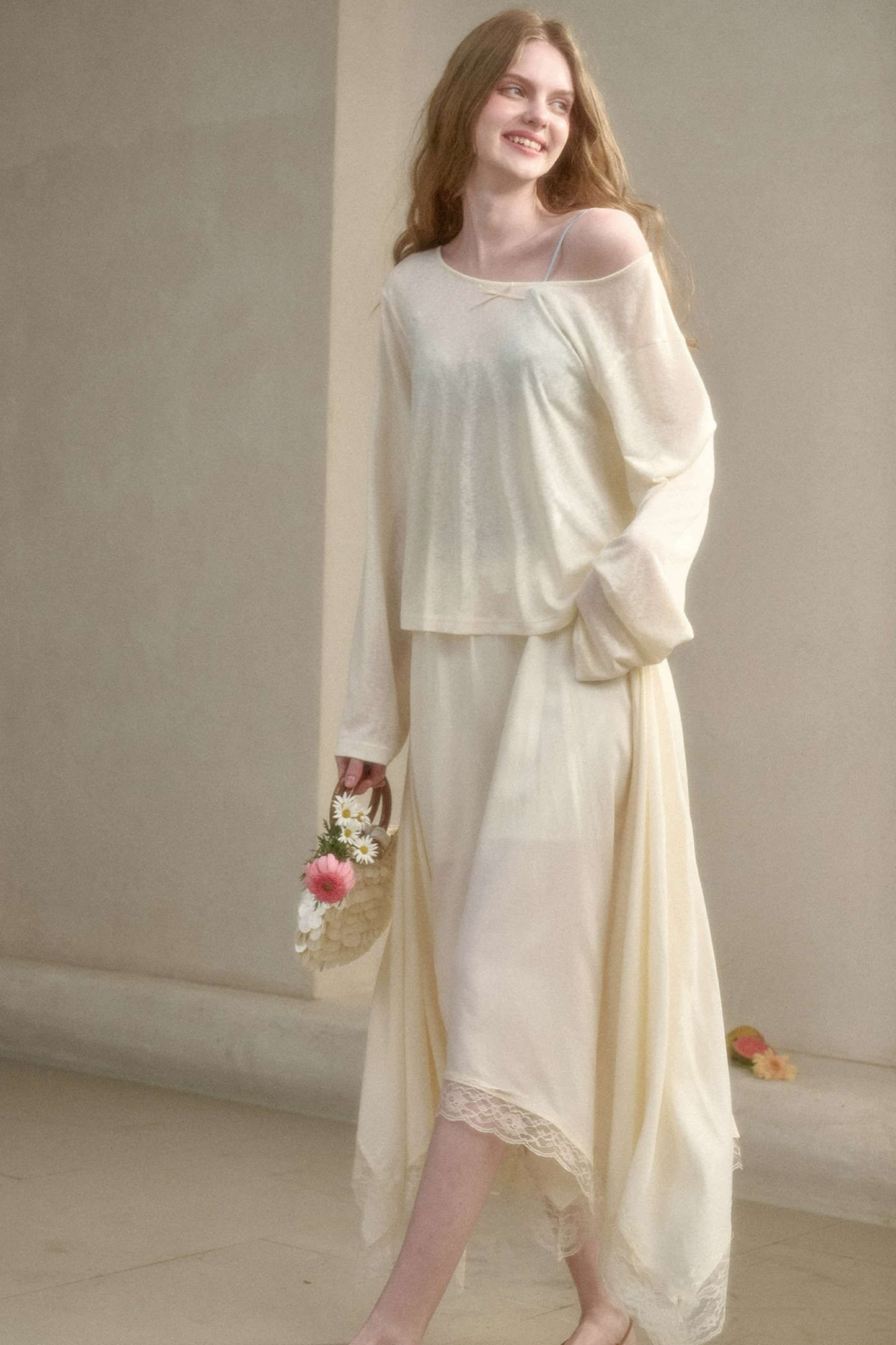 Natural Lyocell Cloud Blouse