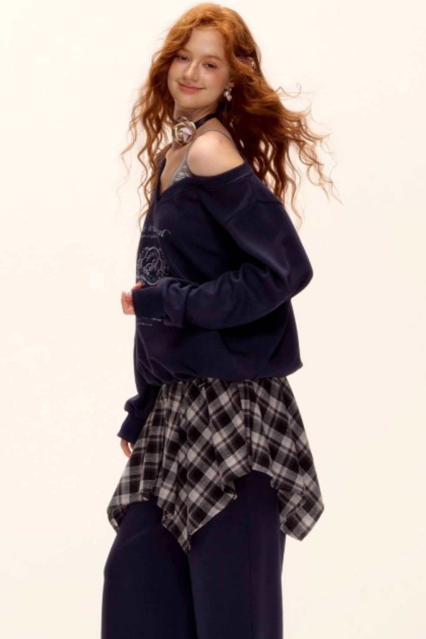 Asymmetrical Striped Patchwork Set-Up