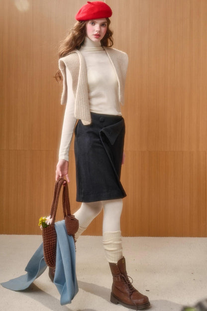 Milky Way Woolen Skirt