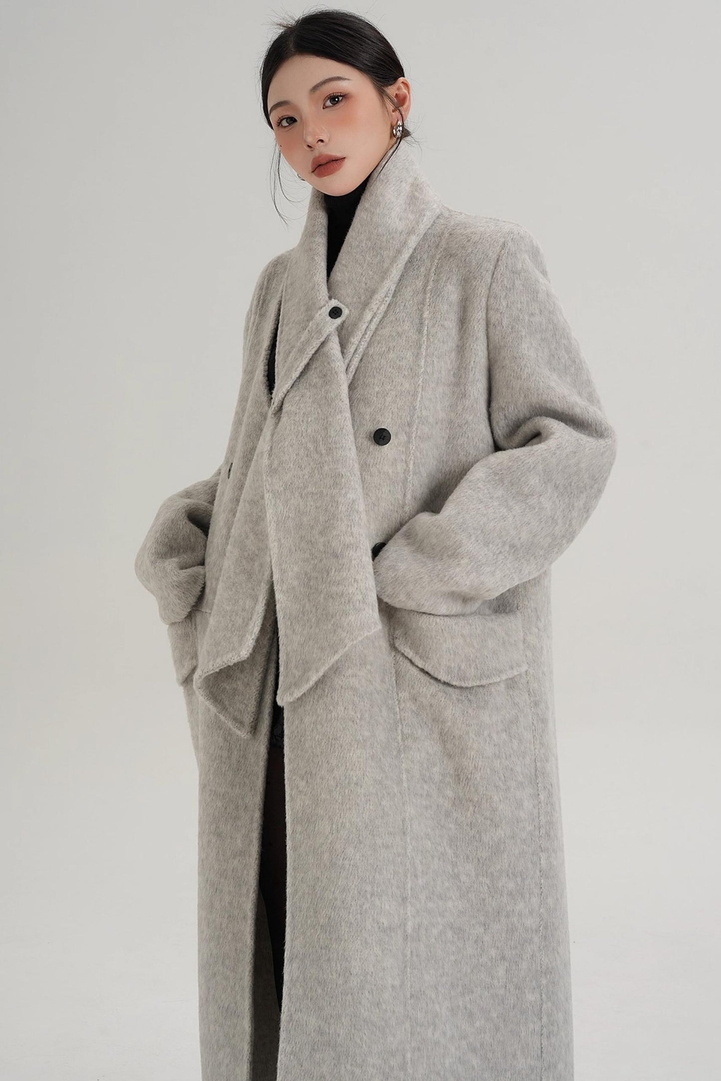 Wool Reversible Coat
