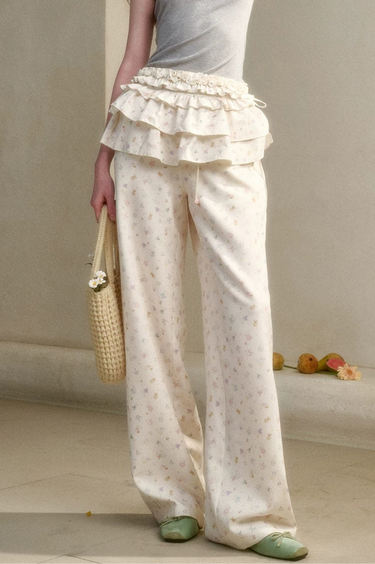 Little Rabbit Wide-Leg Pants