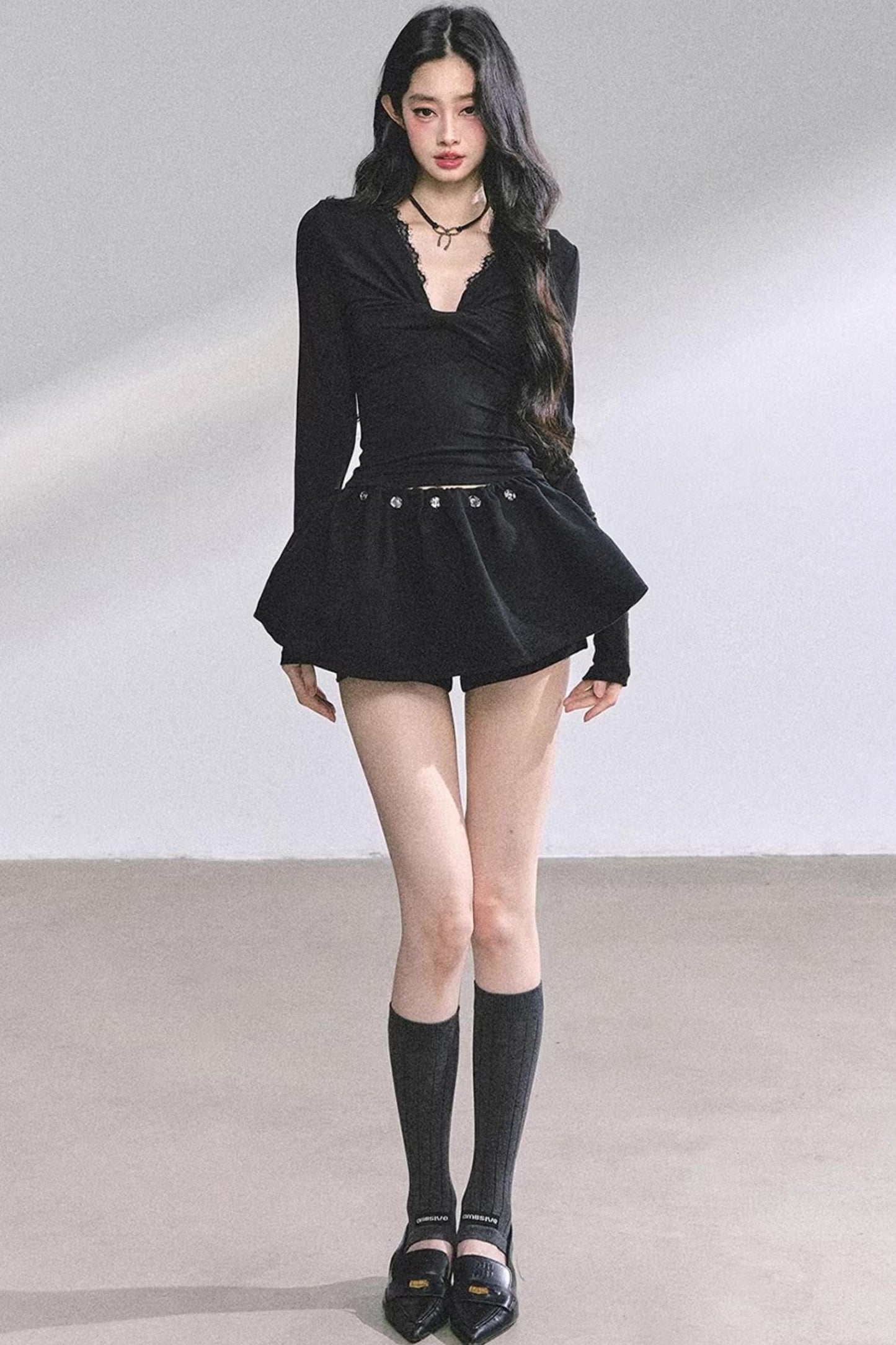 Ancient White Moonlight Lace Top