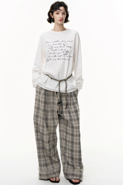 Cotton Printed Long Sleeve T-Shirt