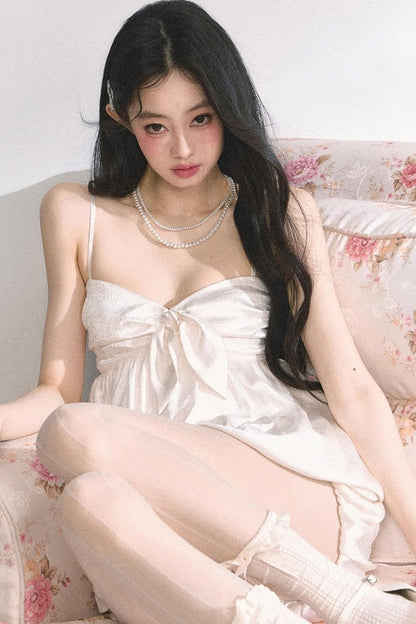 Floral Strap Two-Piece Summer Skirt Set-Up